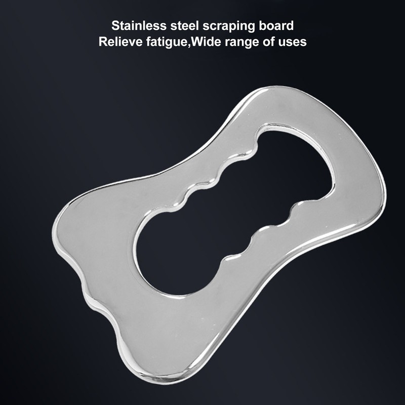Stainless Steel Gua Sha Board Ergonomic Fatigue Soreness Relief Scraping