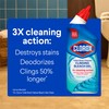 CLOROX Toilet Bowl Cleaner Clinging Bleach Gel, Ocean Mist, 24