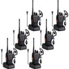 Baofeng Walkie Talkies 888S Rechargeable Long Range with Earpieces for