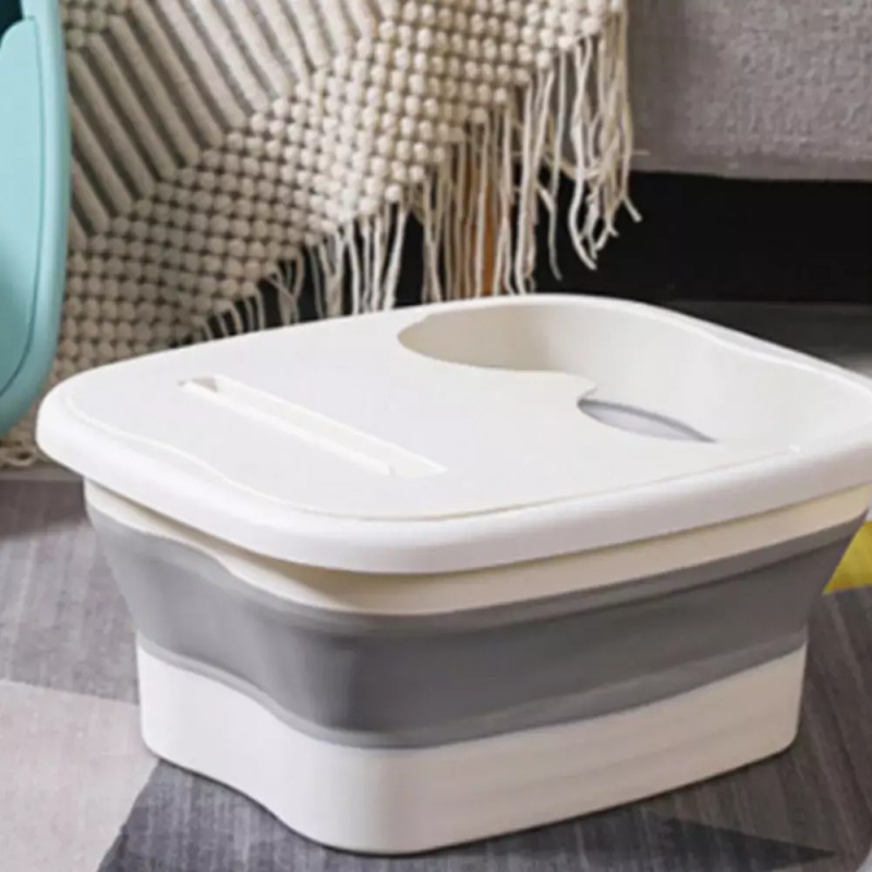 발 족욕 지압 찜질 통 마사지 프리미엄 접이식 Foot Spa