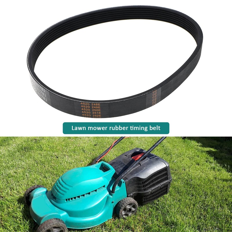 ECSiNG 7PJ451 Drive Belt Compatible with Bosch Rotak 320 Lawnmower