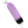 COZENTA Strap Fur Tail Fluffy Fluffy Keychain Fox Cosplay Costume