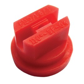 Valley Industries 90.080.004-CSK 80° Flat Fan Broadcast Spray Nozzle-3.0 Orifice Size, 30 to 60 PSI, Blue, 4 Pack, Red
