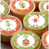 24 edible PRE CUT Christmas elf framed kids childrens party