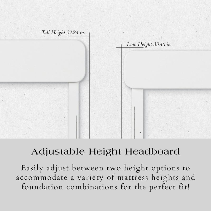 AFI, Florence Twin Solid Wood Headboard, White