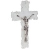 SOSPIRI VENEZIA Crucifix in Murano Glass Decorated Religious Wall Cross