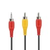 Meliif 1m AV Audio Video Output Cable, Yellow(Video Signal)/ Red(Audio