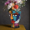 U WONDERFUL Abstract Face Planters Pots Head 7.8 Inch with