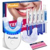 Teeth Whitening Kit with LED Light, 10X Teeth Whitening Gels,