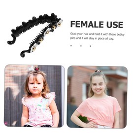 Minkissy 1pc Hair Clip Hair Barrettes Hair Pin Combs Banana Clips Thick Hair Ponytail Barrettes for Women Hair Accessories for Women Hairpin Holder Bun Big Clip Acrylic Women's