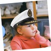 STOBAZA 1 Piece Hat Navy Costume Cap Hat Admiral Captain