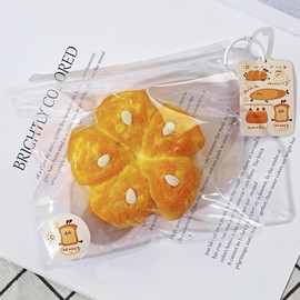 Handmade Realistic Silicone Food Color Series Stress-Busting Squishy Toy - Soft and Soothing, Perfect for Relaxation and Amusement.:_Pumpkin Pastry180g (with a tolerance of ±15g)