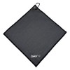 OMGolf Towel Microfiber, Golf Towel (Dark Grey, 25cm x 25cm)