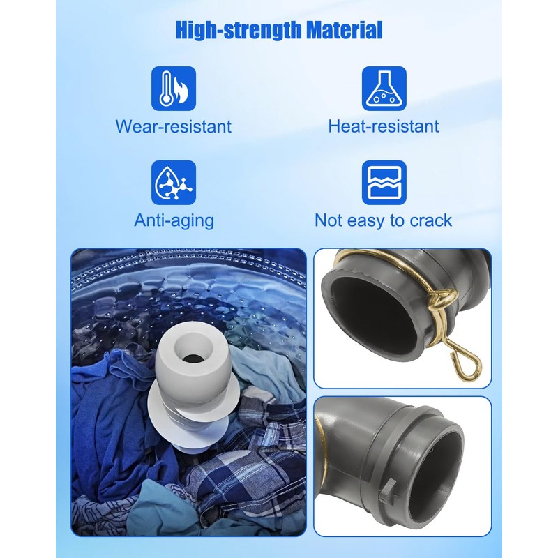 AEM75152901 Washer Drain Hose Replace WT7900HBA WT7800CW WT7800CV WT7880HWA WT7405CW