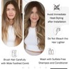 Hetto Remy Real Hair Weft Extensions, Balayage Extensions, Real Hair