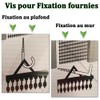 MadeInNature, Door Curtain with Plastic Straps for Indoor and Outdoor
