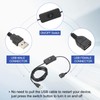 MECCANIXITY USB Extension Cable with ON/Off Toggle Switch 2m USB