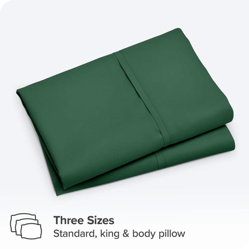 Bare Home Microfibre Pillowcase Set - Standard Size - 2