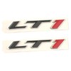 2pack LT1 Emblem 3D Side Door Badges Sticker Letters Nameplate