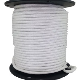 CobraRope 5/16" 250 ft Bungee Shock Cord White Marine Grade Heavy Duty Shock Rope