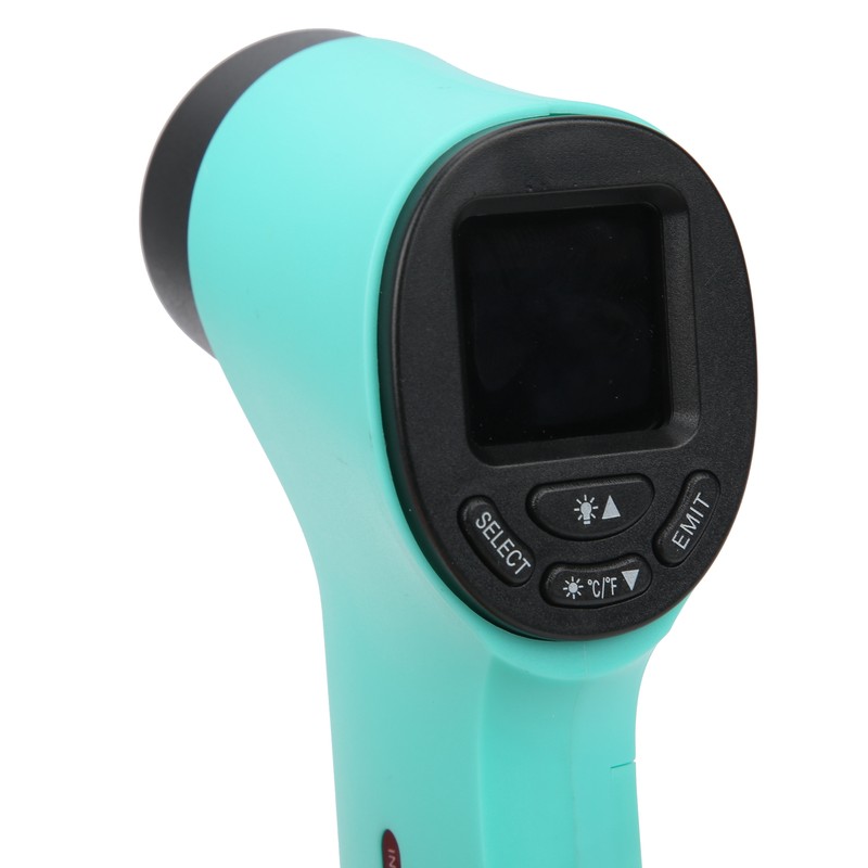 Temperature Measuring Gun NonContact Infrared Portable Handheld Thermometer HW550(Green )
