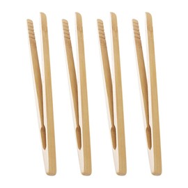 Toddmomy 4pcs Tweezers Wooden Fine Motor Skills Tweezers Tongs for Kids