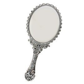Eyextris Antique Princess Mirror Large Hand Mirror, Silver, 1 Piece / 아이엑트리스 엔틱 공주거울 대형 손거울, 실버, 1개