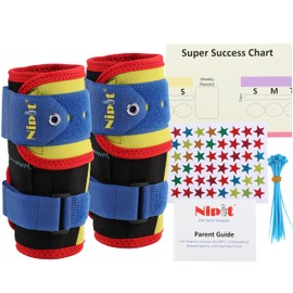 [2-Pack] (Age 2-7) NIPIT Thumb Sucking Stop for Kids and Stop Finger Sucking - Prevent Hand-to-FACE Habits with NIPIT Hand Stopper for Toddlers Kids | Thumb Sucking Glove | Thumb Sucking Nail Polish