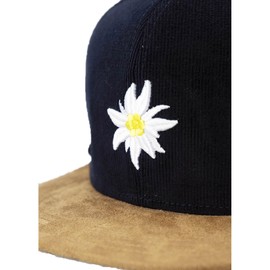 Bavarian Caps BC Edelweiss Winterliebe Strapback, blue