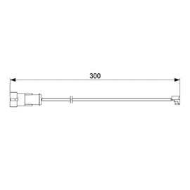 BOSCH 1 987 474 573 Brake Pad Wear Sensor