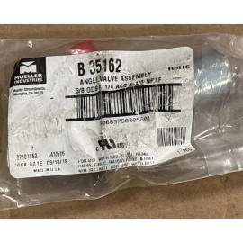 Mueller Industrial B 35162  Angle Line Valve Assembly , Free Shipping!!!
