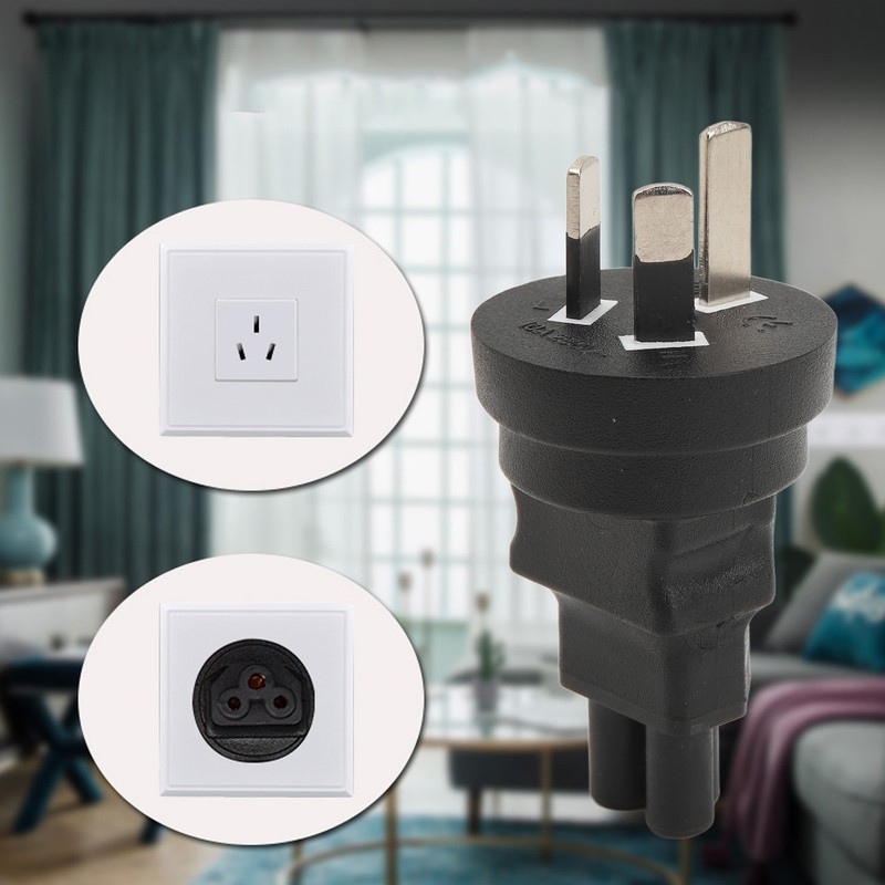to IEC320 C5 Power Adapter 3 Prong to C5 Converter
