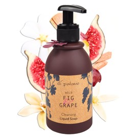 Di Palomo Vegan Wild Fig & Grape Liquid Soap 240ml. Vegan Luxury Hand Wash, Hand Soap Dispenser. Skin Care Antibacterial Soap. Handwash Liquid Soap. Liquid Soap Gifts for Women. Vegan Soap Hand Wash.