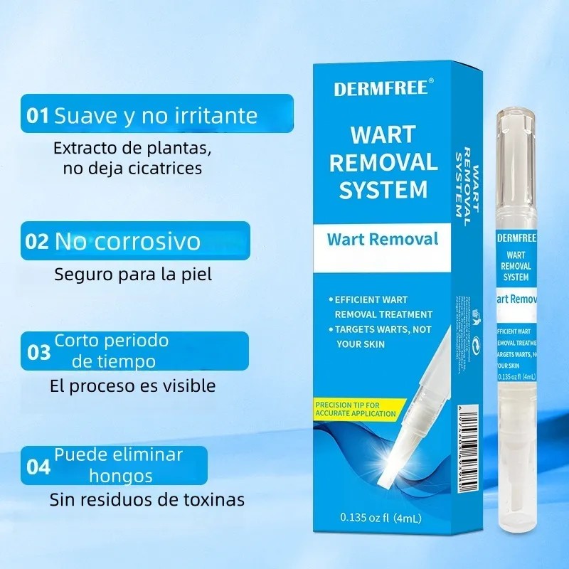 Bolígrafo Reparador De Verrugas, Seguro E Indoloro