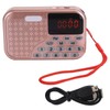 M‑128 Portable Pocket Radio Mini FM Receiver USB Memory Card