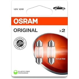 OSRAM Original Line 12 V, Festoon, double blister (2 lamps), white