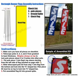 Feather Flag Nation Blue Used Cars Slogan New and Used Auto Dealership Carlot Advertising...