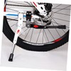 Angoily 1set Aluminum Alloy Bike Kickstand Easy to Install Foot