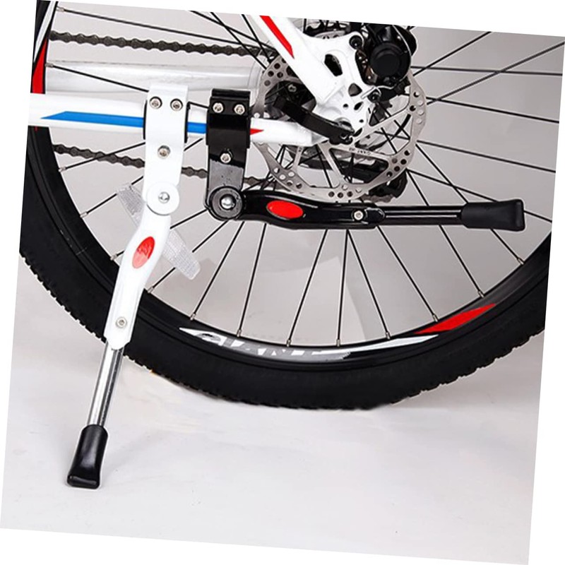 Angoily 1set Aluminum Alloy Bike Kickstand Easy to Install Foot