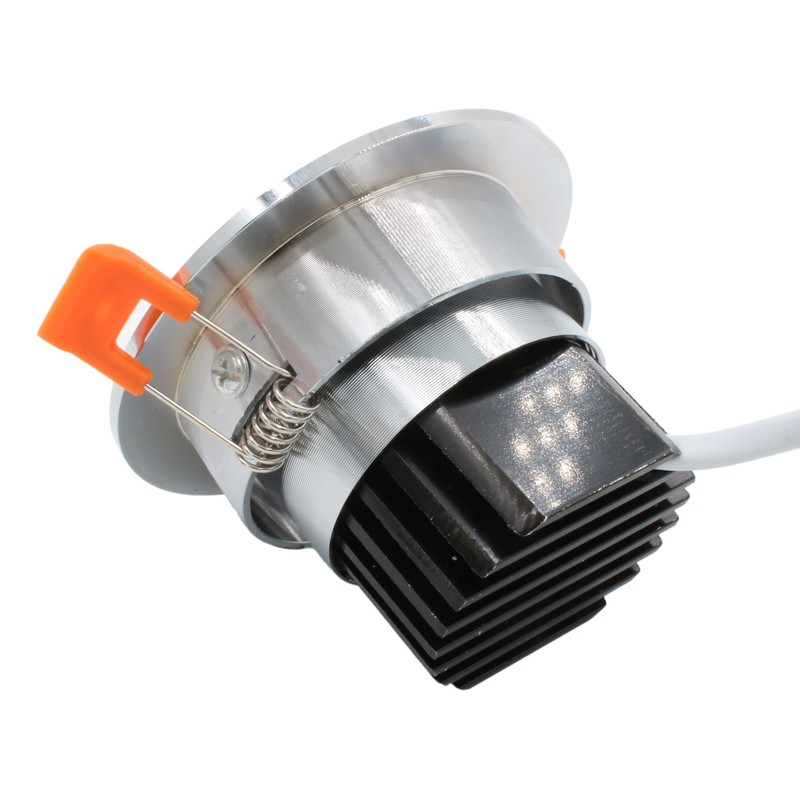 SpiceLED DownLED-6 recessed LED spotlight, 6 W, neutral white, 230
