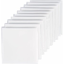Bloc de notas adhesivas transparentes – 500 unidades de almohadillas autoadhesivas impermeables y translúcidas, adecuadas para leer, estudiar, hogar, oficina, escuela, se adhiere de forma segura, se quita limpiamente (7,6 x 7,6 cm)