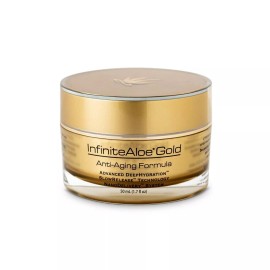 INFINITE ALOE ANTI-AGING GOLD CREAM Size 1.7 oz. / 48g. NEW