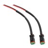VIKKSAER Deutsch DT DTP 2 pin Male Socket Adapter for
