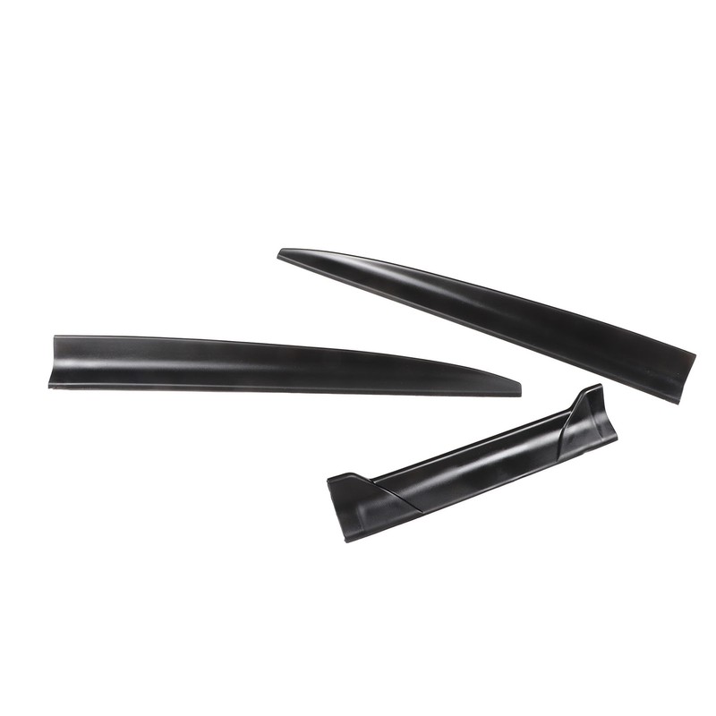 3PCS Car Universal Spoiler Thermal Stability Strong Grip Lightweight Rear