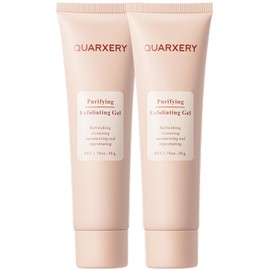 QUARXERY Gel Exfoliante Facial Limpiador con Nicotinamida - Gel Limpiador Facial Piel Grasa Exfoliante, Skin Care Purificante Profundo Reduce Poros...