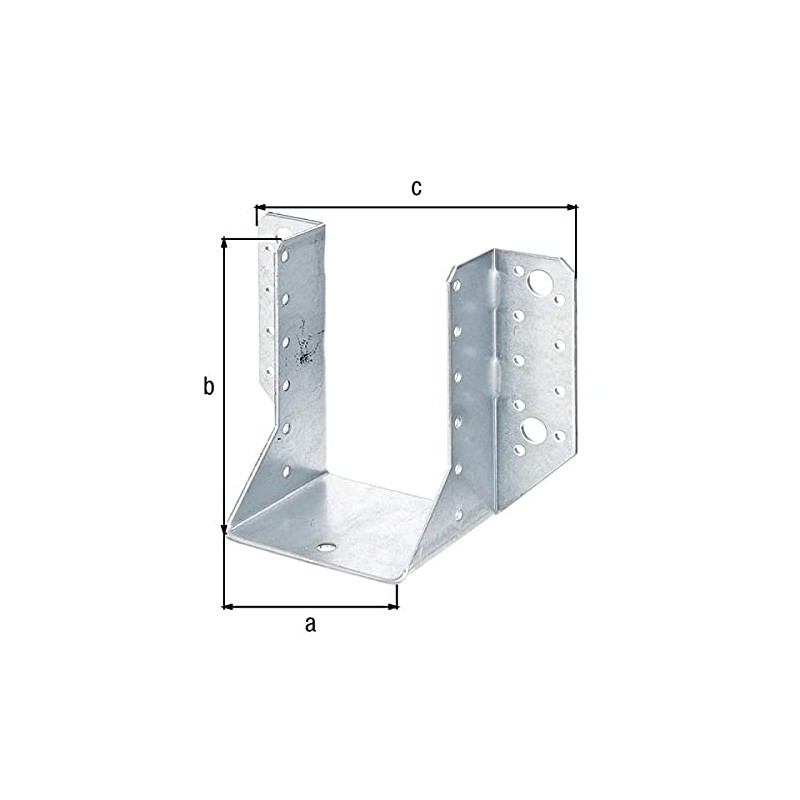 ALBERTS 331306 Joist Hanger, Silver