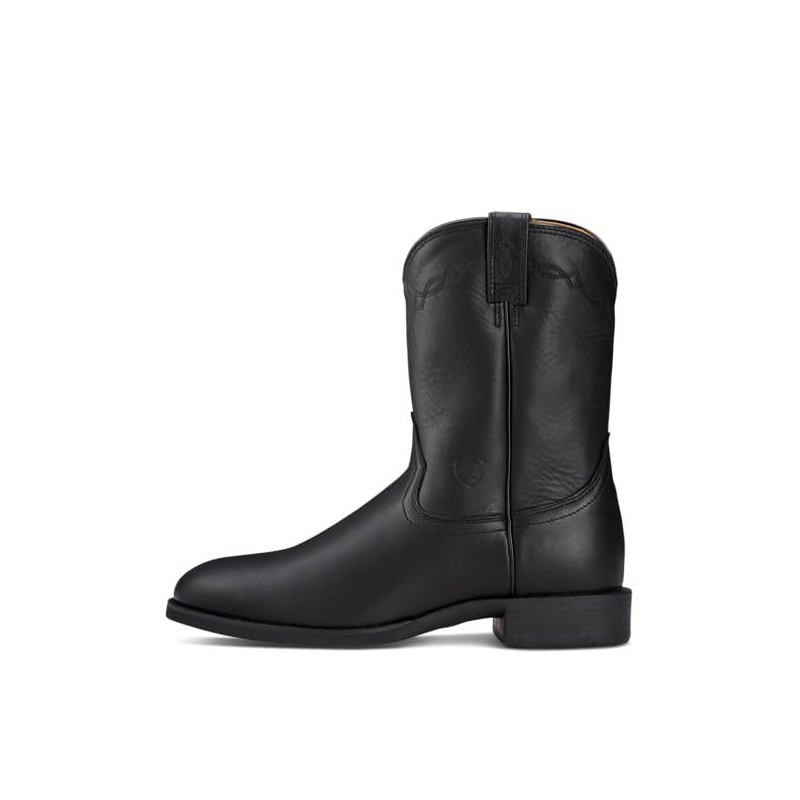 ARIAT Mens Heritage Roper Western Boot Black 12