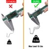 Aminigram Vinyl Siding Hooks for Hanging 12 Pack, Weatherproof-304 Stainless