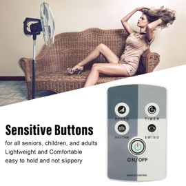 Remote Control, Fan Remote Controller Lightweight Replacement Comfortable for Fans