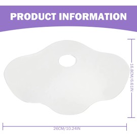 Parches para estrías parches de silicona antiarrugas para cicatrices almohadillas de silicona reutilizables y lavables para el abdomen.